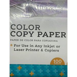 Pen & Gear Color Copy Paper Lilac 100 Sheets #1385